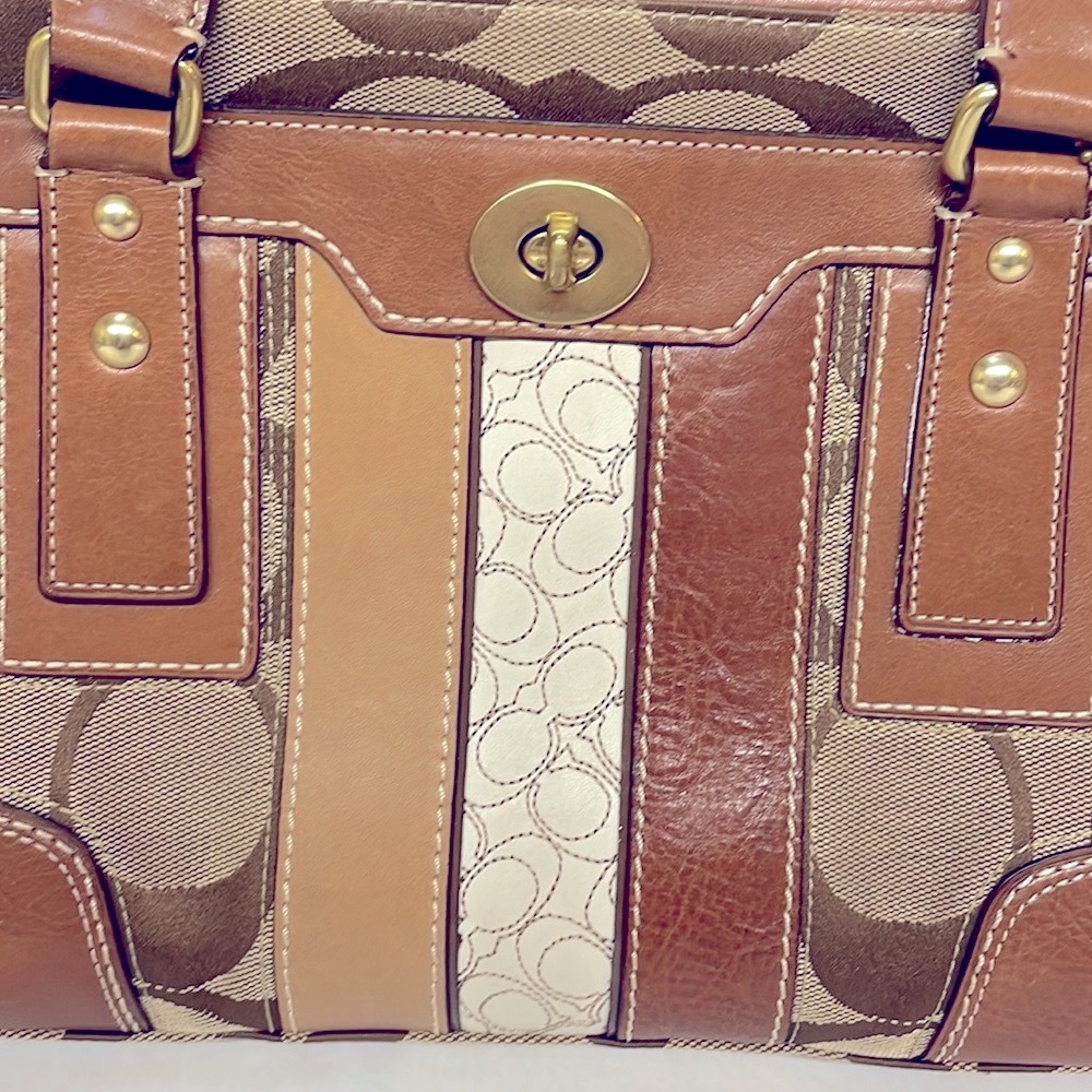 Vintage Coach signature shoulder bag (00773-11071) - Picture 2 of 16